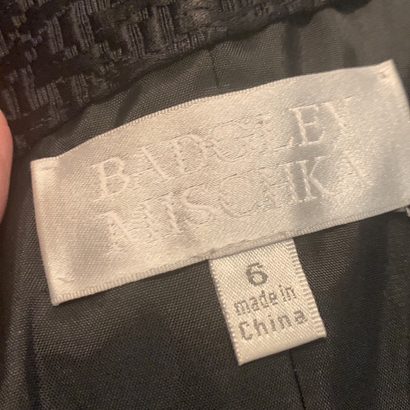 Closet CLEANOUT sale Badgley Mischka strapless pleated dress. Sz 6 - Picture 6 of 11